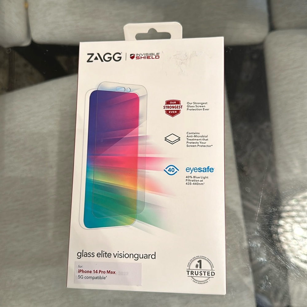 ZAGG SCREEN PROTECTOR FOR IPHONE 14 PRO MAX